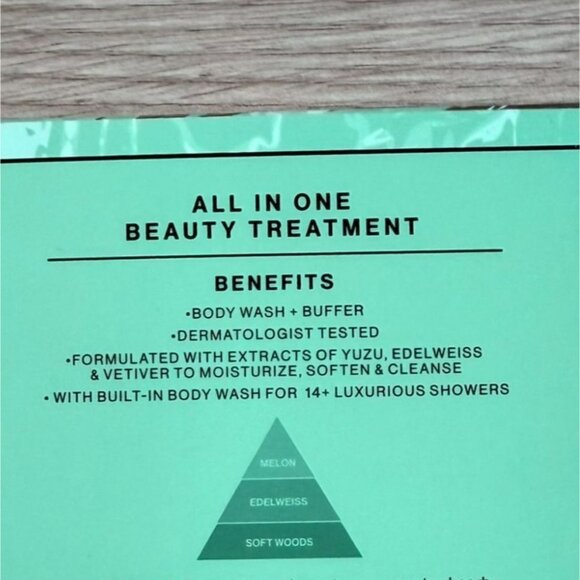 Spongelle Edelweiss Body Wash Infused Buffer Beauty Treatment 3 Oz 14+ Uses - Picture 3 of 5